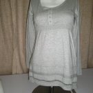 Marks & Spencer - M&S - Girls Grey Tunic Top - Age 13 & 14 years - New with tags