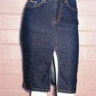 XOXO Dark Wash  Blue Denim Jean Skirt, Women’s Size 1-2