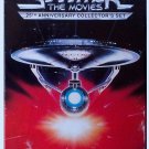 Star Trek The Movies Set 1-5 25th Anniversary Collector's Set box + Star Trek 6