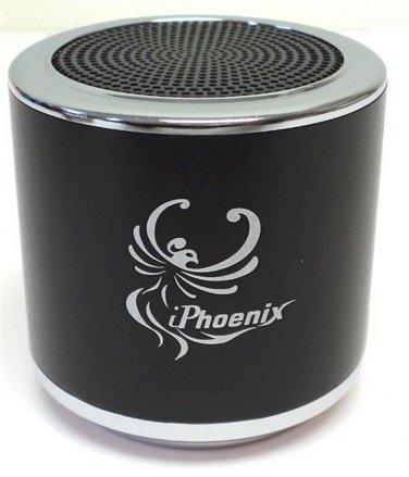 IPHOENIX MINI SPEAKER+FM IP-02 BLACK