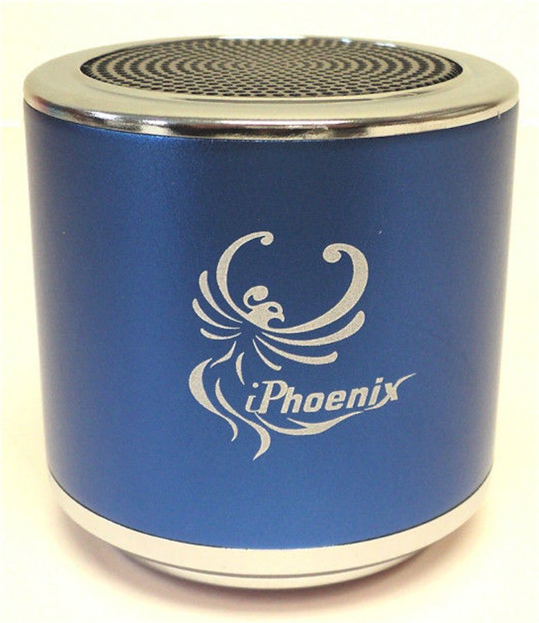 IPHOENIX MINI SPEAKER+FM IP-02 DARK BLUE