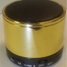 S10 BLUETOOTH, RECHARAGEABLE SPKR GOLD