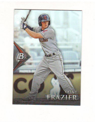 2014 Bowman Platinum Prospect Clint Frazier #BPP24 Cleveland Indians