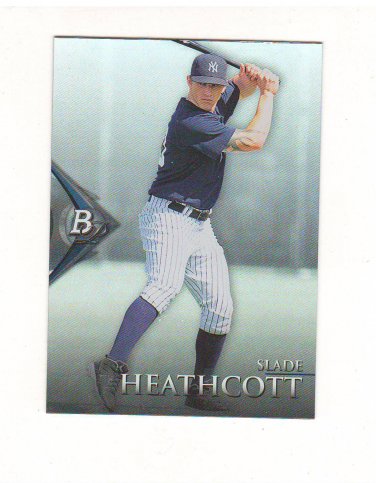 2014 Bowman Platinum Prospect Slade Heathcott #BPP96 New York Yankees