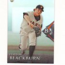 2014 Bowman Platinum Prospect Clayton Blackburn #BPP49 San Francisco Giants