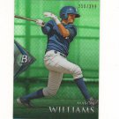 2014 Bowman Platinum Prospect Green Refractor Mason Williams #d 256/399 New York Yankees