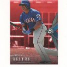 2014 Bowman Platinum Ruby Red Adrian Beltre #38 Texas Rangers