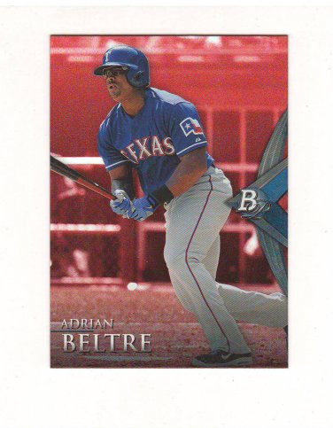 2014 Bowman Platinum Ruby Red Adrian Beltre #38 Texas Rangers