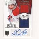 2013-14 Rookie Anthology Alex Galchenyuk Rc Auto #d 013/249 Montreal Canadiens