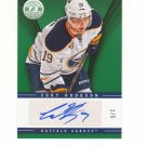 2013-14 Totally Certified Emerald Green Cody Hodgson Auto #d 1/5 Buffalo Sabres