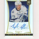 2013-14 Select Prizm Refractor Tyler Johnson Autograph Rc #d 32/99 Tampa Bay Lightning