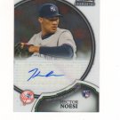 2011 Bowman Sterling Hector Noesi Autograph Rc #2 New York Yankees