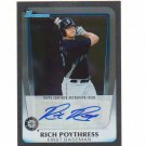 2011 Bowman Prospect Rich Poythress Autograph #BPA-RP Seattle Mariners