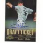 2011 Playoff Contenders Draft Ticket Forrest Snow Autograph Rc #DT56 Seattle Mariners