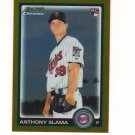 2010 Bowman Chrome Draft Prospect Gold Refractor Anthony Slama #d 50/50 Minnesota Twins