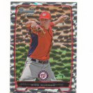 2012 Bowman Draft Prospect Silver Ice Mike Mudron #BDPP153 Washington Nationals