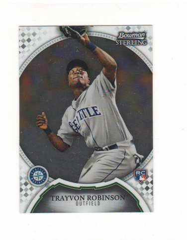 2011 Bowman Sterling Trayvon Robinson Rc #17 Seattle Mariners