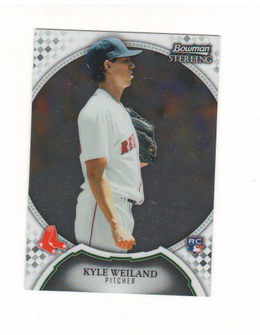 2011 Bowman Sterling Kyle Weiland Rc #21 Boston Red Sox