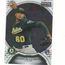 2011 Bowman Sterling Fautino De Los Santos Rc #14 Oakland Athletics