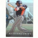 2014 Bowman Platinum Christian Bethancourt Rc #94 Atlanta Braves