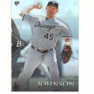 2014 Bowman Platinum Erik Johnson Rc #93 Chicago White Sox