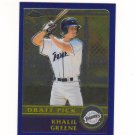 2003 Topps Chrome Draft Picks Khalil Greene #429 San Diego Padres
