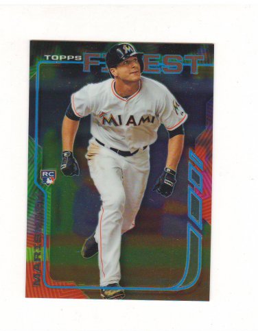 2014 Finest Jake Marisnick Rc #94 Miami Marlins