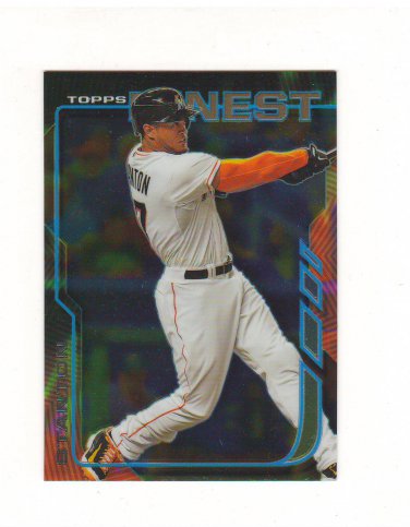 2014 Finest Giancarlo Stanton #83 Miami Marlins