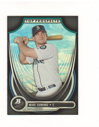 2013 Bowman Platinum Top Prospects Mike Zunino #TP-MZ Seattle Mariners