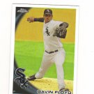 2010 Topps Chrome Refractor Gavin Floyd #160 Chicago White Sox