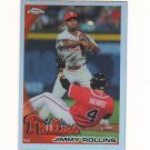 2010 Topps Chrome Refractor Jimmy Rollins #116 Philadelphia Phillies
