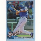 2010 Topps Chrome Refractor Vladimir Guerrero #39 Texas Rangers