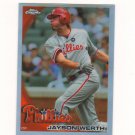 2010 Topps Chrome Refractor Jayson Werth #127 Philadelphia Phillies