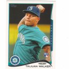 2014 Topps Taijuan Walker Rc #56 Seattle Mariners