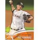 2014 Topps The Future Is Now Jose Fernandez #FN-22 Miami Marlins