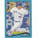 2014 Topps Walmart Blue Parallel Ryan Goins Rc #319 Toronto Blue Jays
