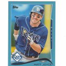 2014 Topps Walmart Blue Parallel Matt Joyce #85 Tampa Bay Rays