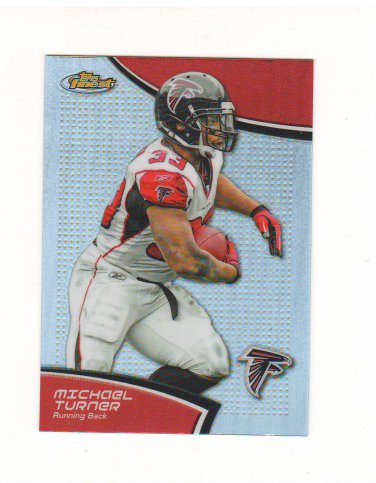 2011 Finest Refractor Michael Turner #46 Atlanta Falcons