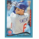2014 Topps Walmart Blue Parallel Ryan Sweeney #93 Chicago Cubs