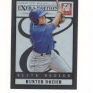 2013 Elite Extra Edition Elite Series Hunter Dozier #12 Kansas City Royals