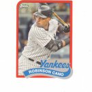 2014 Topps 89 Mini Robinson Cano #TM-50 New York Yankees