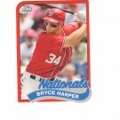 2014 Topps 89 Mini Bryce Harper #TM-49 Washington Nationals