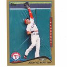 2014 Topps Gold Parallel Leonys Martin #d 1925/2014 Texas Rangers