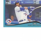 2014 Topps Walmart Blue Parallel Jose Bautista #323 Toronto Blue Jays