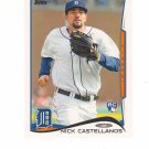 2014 Topps Nick Castellanos Rc #195 Detroit Tigers