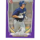 2014 Bowman Prospect Purple Parallel Tucker Neuhaus #BP59 Milwaukee Brewers