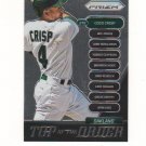2014 Prizm Top Of The Order Coco Crisp #13 Oakland Athletics