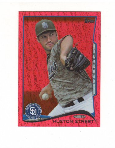 2014 Topps Red Hot Foil Huston Street #264 San Diego Padres
