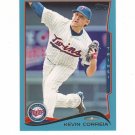 2014 Topps Walmart Blue Parallel Kevin Correia #120 Minnesota Twins