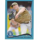 2014 Topps Walmart Blue Parallel Clayton Richard #186 San Diego Padres
